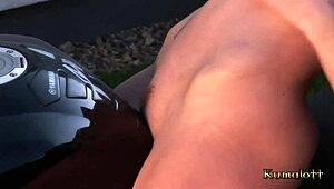 Caylin Curtis with huge tits gets banged by her friend on webcam