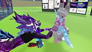 Gay vr scene with hoes engaging in hardcore actions