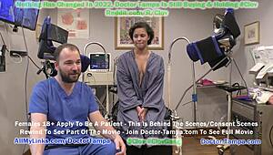 Doctor Tampa Experiments on Rebel Wyatt in Hospital, Orgasms as Guinea Pig with No Insurance