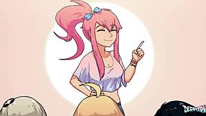 Stuffy Bunny Parties with Friends in HD