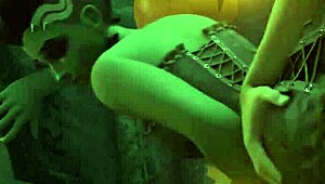 Sombra Bent Over In Intense Doggystyle Fucking On The Floor