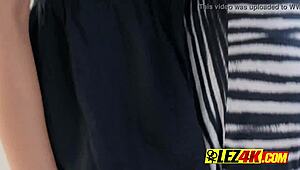 Wow, these stunning babes give sensual oral pleasure to each other.