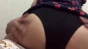 fucking my girlfriend hard when no one's home!