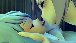 Ganyu And Keqing Explore Lesbian Fun In Anime