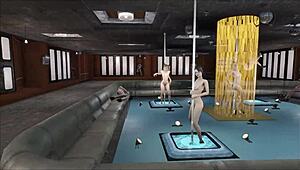 Fallout 4 MULTI POLE DANCE