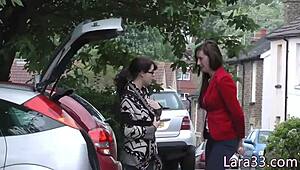 British Milf Savors Licking Teen's Tight Spot in Classy POV Encounter