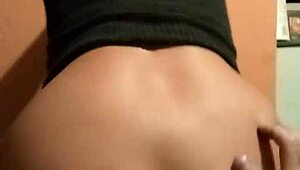 Real Amateur Wife Sits On Her Husband Braulio's Pussy