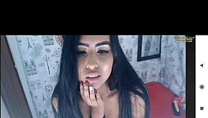 i'm chastity kiss, touching my pussy on webcam and sending kisses to you
