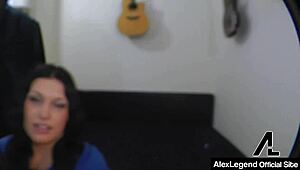 Hot Brunette Fallon West Butt Banged And Pussy Pounded By Alex Legend!