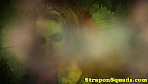 Tied Up Inverted Sub Flogged By Lezdoms