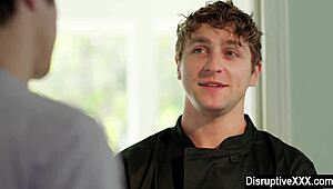 closeted guy fucks his cooking instructor