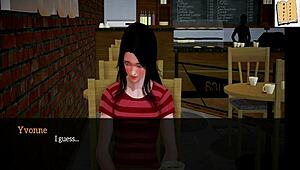 Intriguing anime family game with erotic hentai scenes in 3d cartoon