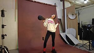 Wow, check Melena Maria Rya nude backstage shooting vid! 😍