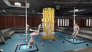 Fallout 4 MULTI POLE DANCE
