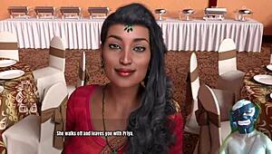 in grandma's house the arab girl desperately wants my big cock in this hentai episode