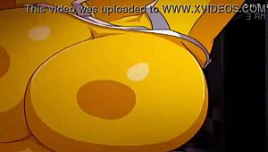 chica shows off her big tits and boobs 😍