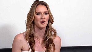 Blonde bombshell Ashley Lane's intense sex scenes in various positions