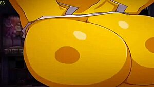 chica shows off her big tits and boobs 😍