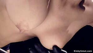 sub in bondage backbend 😩