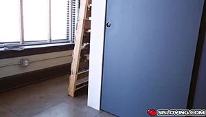 British Teen Layla London Pounded Doggy By Horny Stepbro