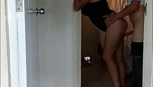 Stepmom Fucks Me Hard On Bed Edge