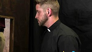 Gay Priest in Uniform Teaches Teen Twink Taboo Lessons