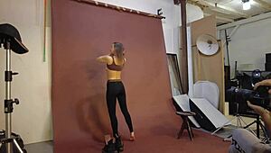 Wow, check Melena Maria Rya nude backstage shooting vid! 😍