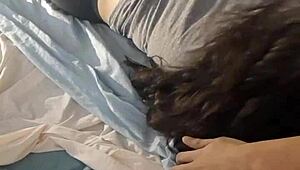 Latina Teen Feels Horny Taboo Desire In Leggings