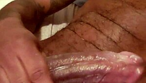 Girlfriend not home, so Vegas702jojo jerks his monster cock alone