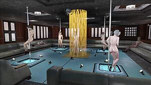Fallout 4 MULTI POLE DANCE