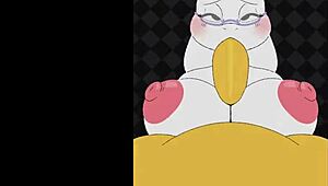 Teacher Toriel From Deltarune Faces A Challenging Game Scenario With Big Tits And Monster Cock Elements