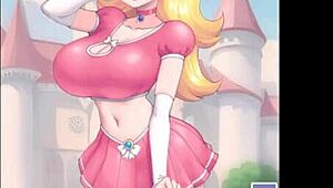 hey, in this hentai parody, princess pink pounds peach's ass on their first date, rough and all.