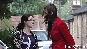 British Milf Savors Licking Teen's Tight Spot in Classy POV Encounter