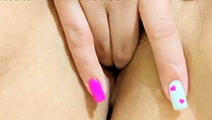 a virgin's tight pussy gets explored outdoors