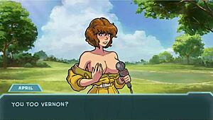 milking april in anime channel