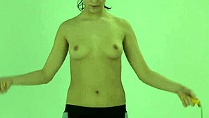 Larisa Dolina Stuns with Flexible Gymnast Moves