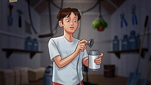 Summertime saga 127: erotic milf big ass scene