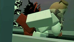 i ride the rough monster demon sexily