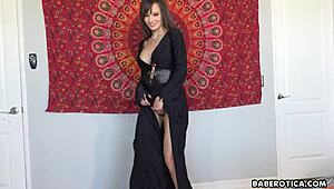 The enticing MILF, Lexi Luna, indulges in self-pleasure, her firm and alluring assets on full display in stunning 4K resolution.