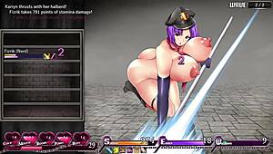 powerful slime dominates policewoman in intense battle karryns prison ep6