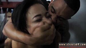 Adrian Maya dominates her slave guy in a rough fucking session, making him her plaything.