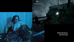 naked alan wake playthrough continues in part three