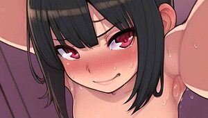 yo, check these sexy hentai teens licking ears in asmr