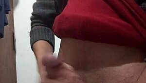 i'm jerking off with clothes on, feeling so solo and skinny