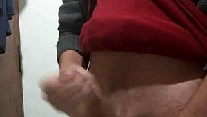 i'm jerking off with clothes on, feeling so solo and skinny