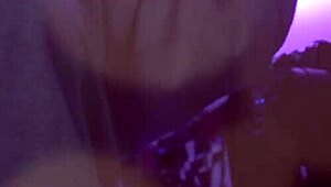 Natalie, the Latina teen, dances seductively while stripping for a hot blowjob.