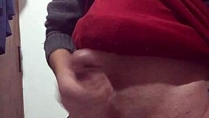 i'm jerking off with clothes on, feeling so solo and skinny