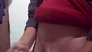 i'm jerking off with clothes on, feeling so solo and skinny