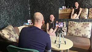 i gave this stunning teen an anal casting and tested every hole