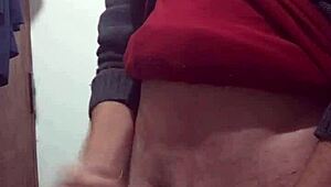 i'm jerking off with clothes on, feeling so solo and skinny